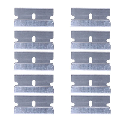 100 PCS Razor Blades Single Edge Extra Sharp Heat Treated Safety Knife Scrapers