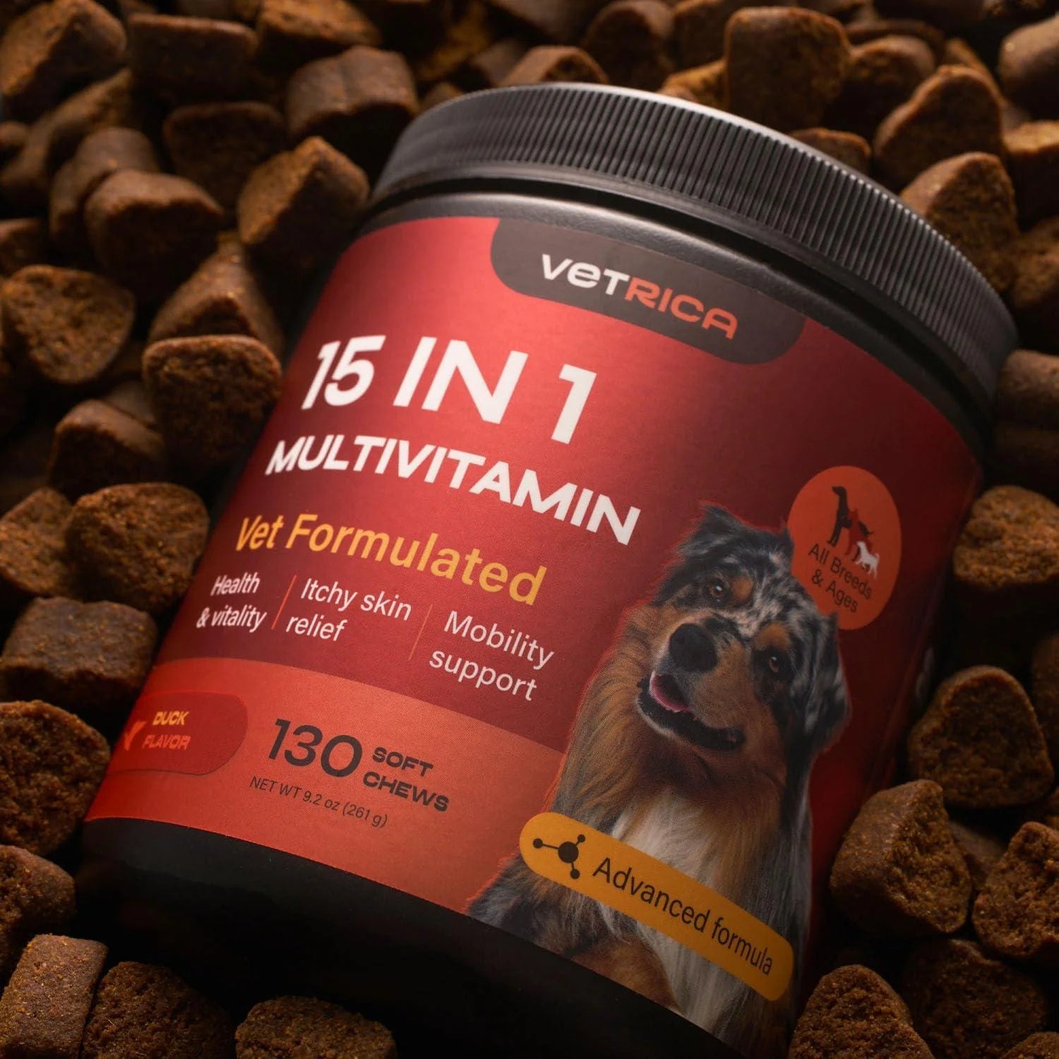 Dog Multivitamin Chews Vitamins 15 in 1 Joint Supplement for Dogs for Hip Joint